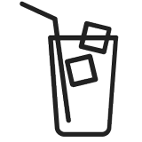 Iced Coffee Icon.