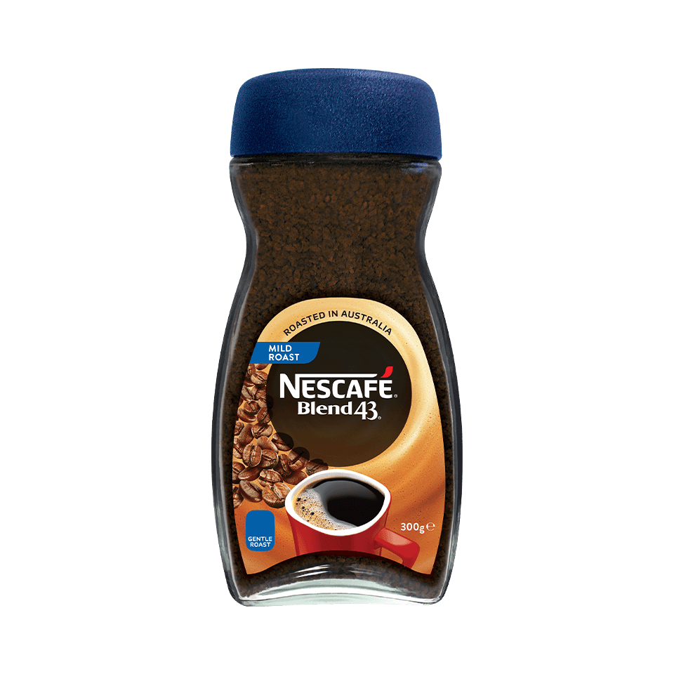 NESCAFÉ® Blend 43 Mild Roast Instant Coffee | Nescafé AU