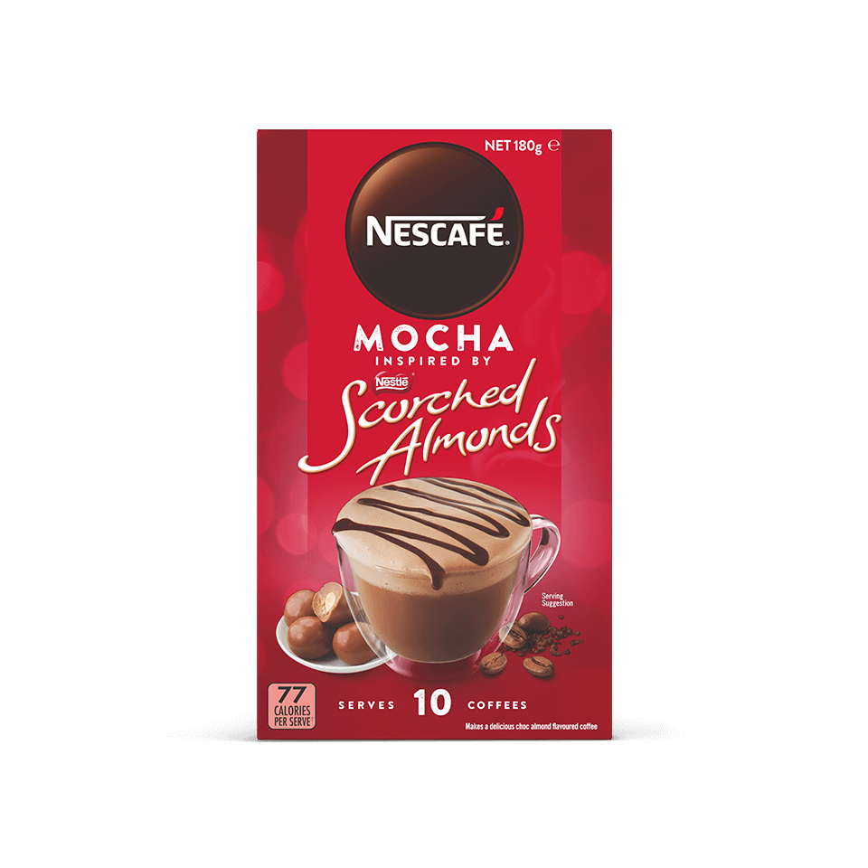 NESCAFÉ® Scorched Almond Mocha Sachets | Nescafé AU