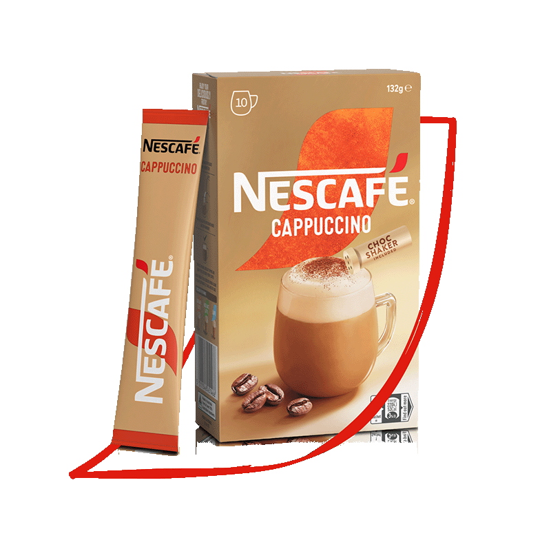 NESCAFÉ Sachets transitioning to 50% recycled plastic
