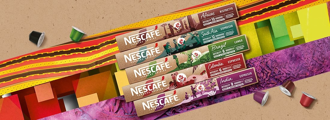 nespresso coffee pods