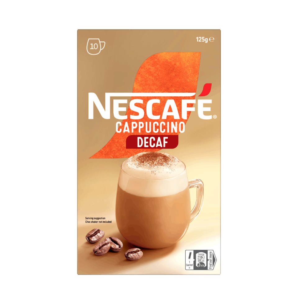 NESCAFÉ® Decaf Cappuccino sachets