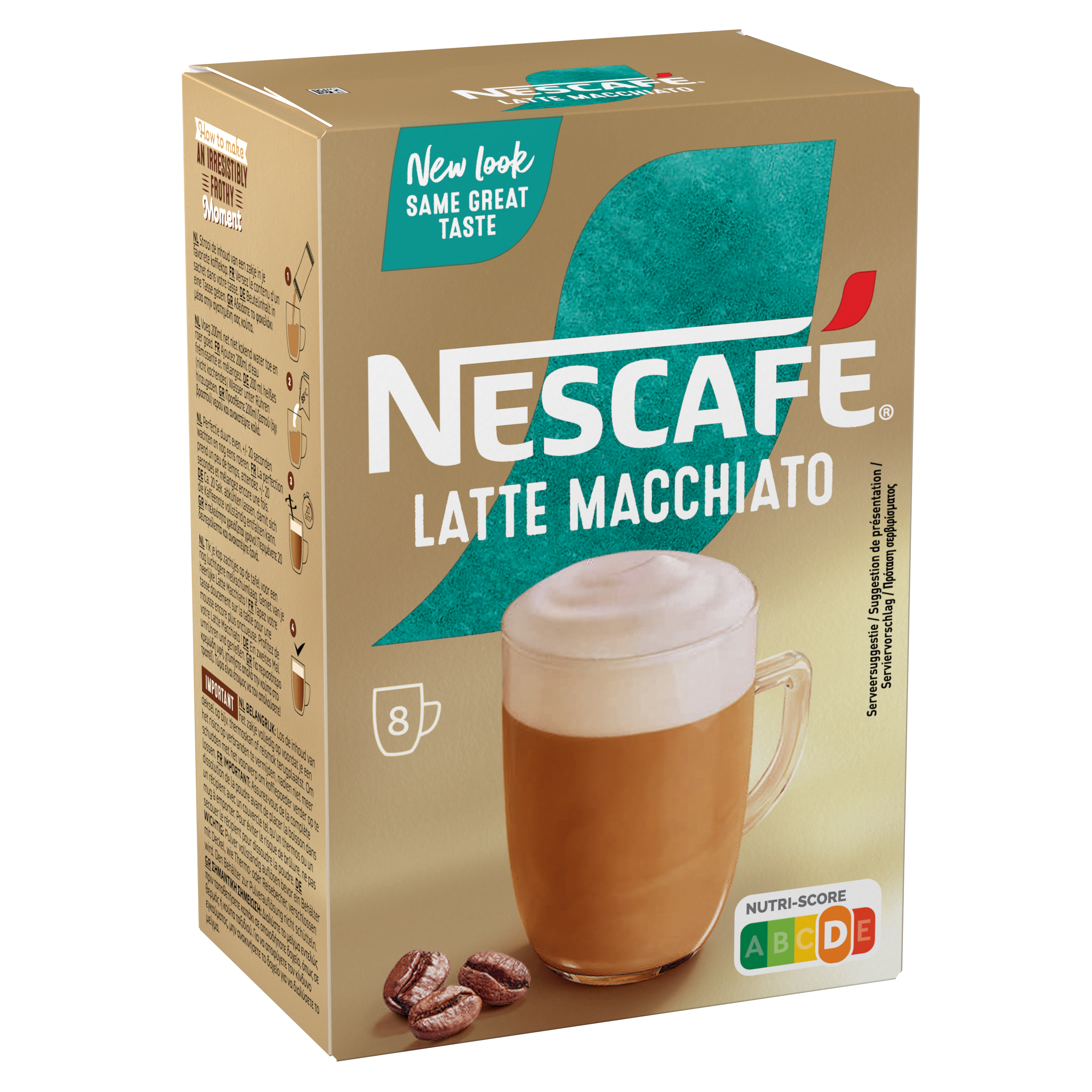 Nescafé Gold latte coffee