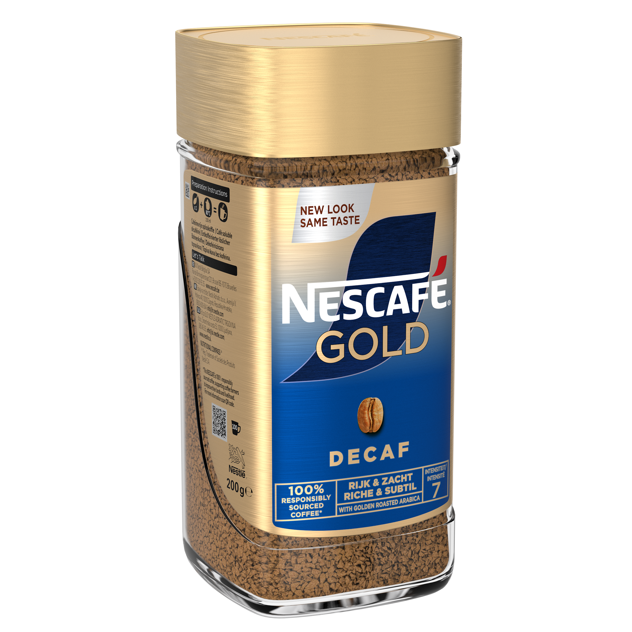 Nescafé gold decaf coffee