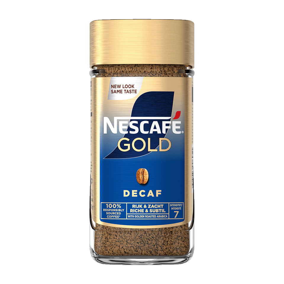 Nescafé gold decaf coffee