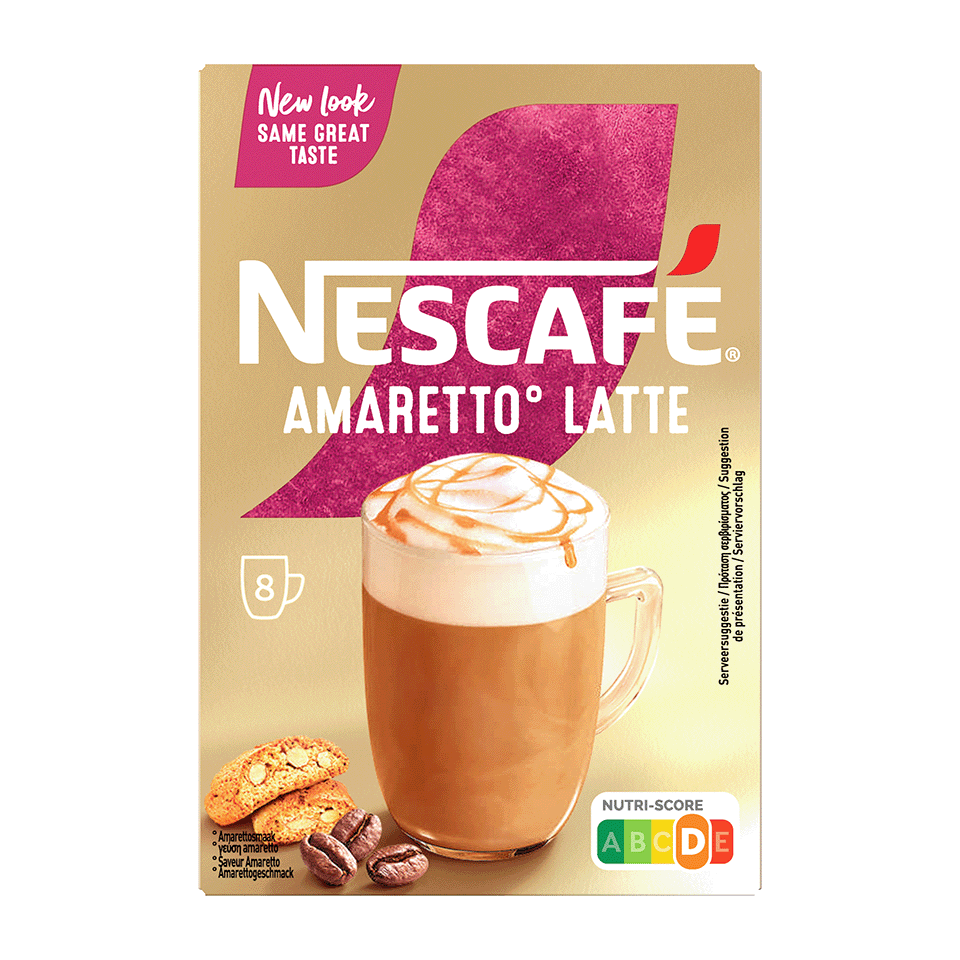 nescafe gold amaretto latte