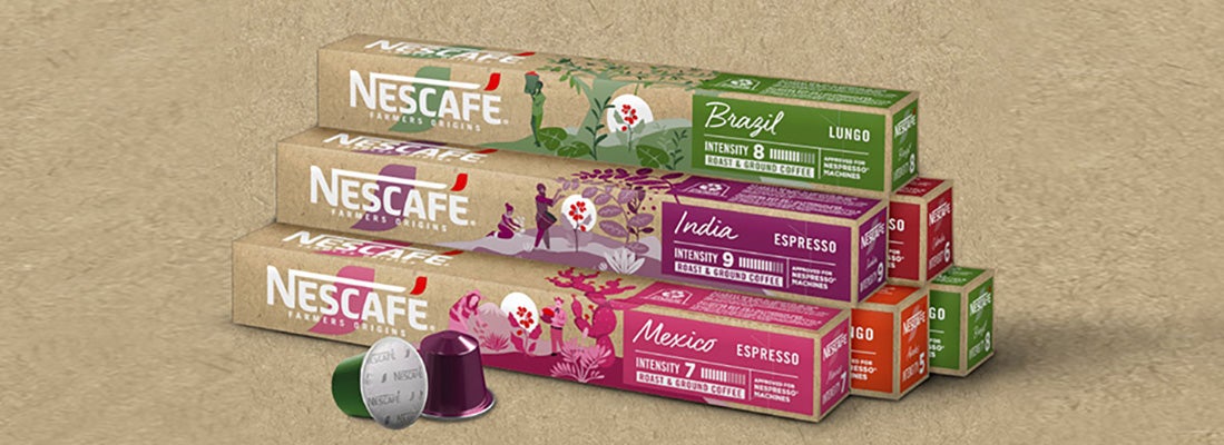 nescafé farmers origins capsulas de cafe