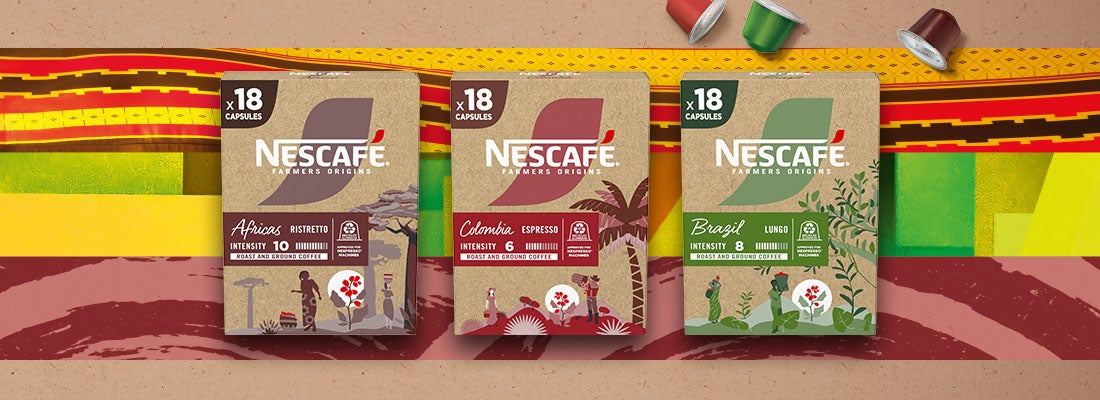 capsules nescafé farmers origins