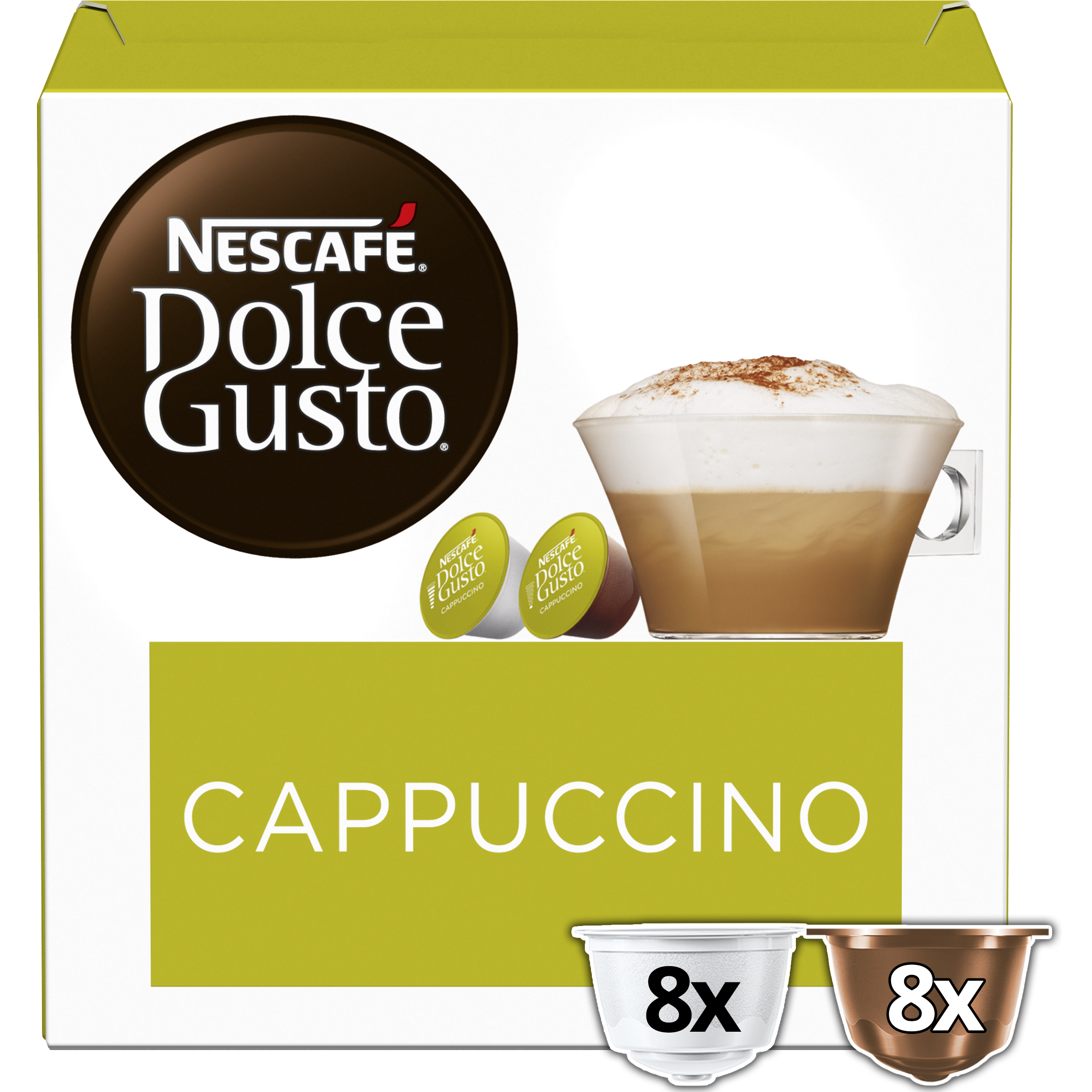 Cappuccino Dolce gusto: Cápsulas