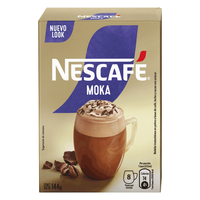 Café Moka Nescafé en sobres