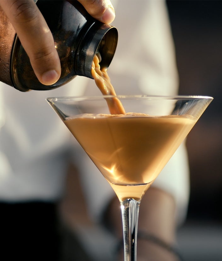 receta de espresso martini: paso 7