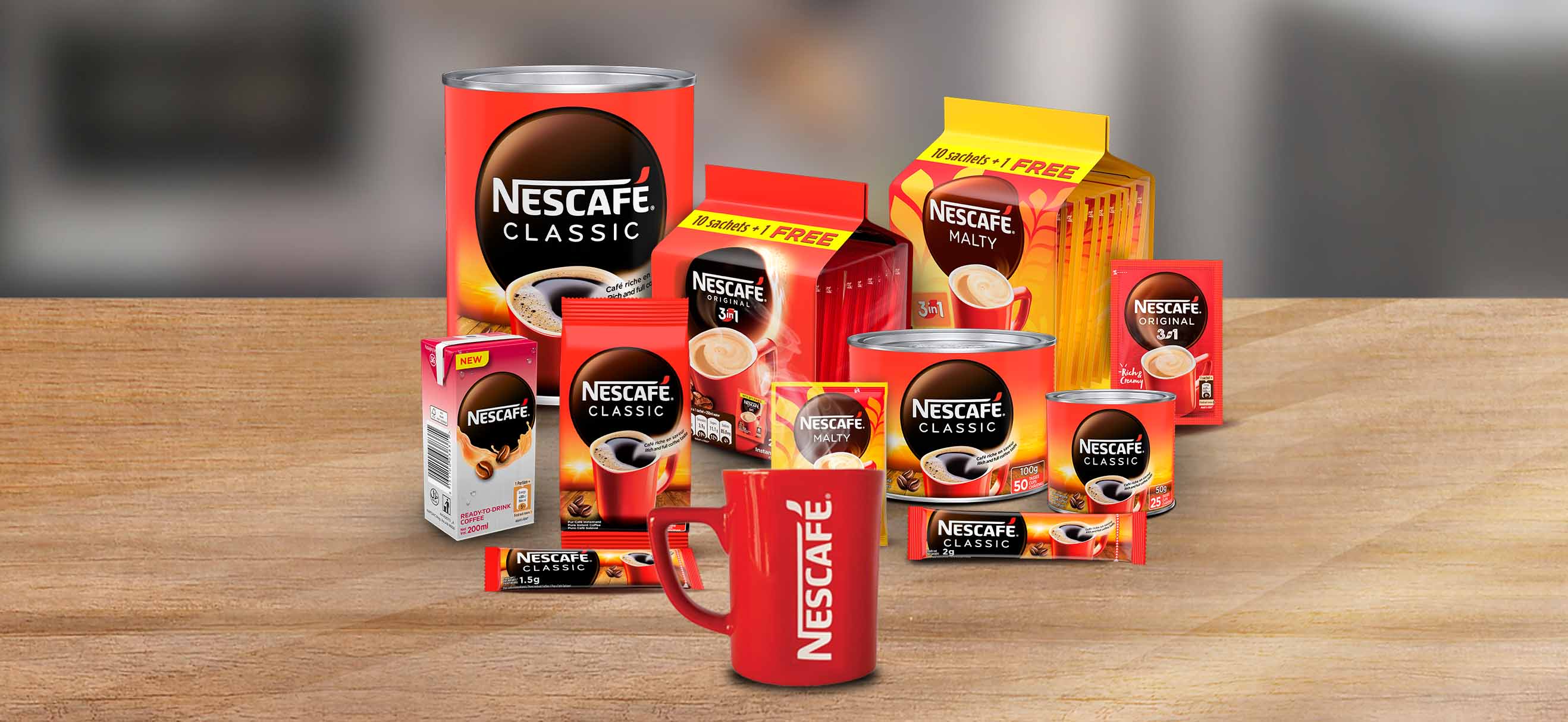 nescafé coffee range