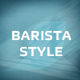 Barista style logo