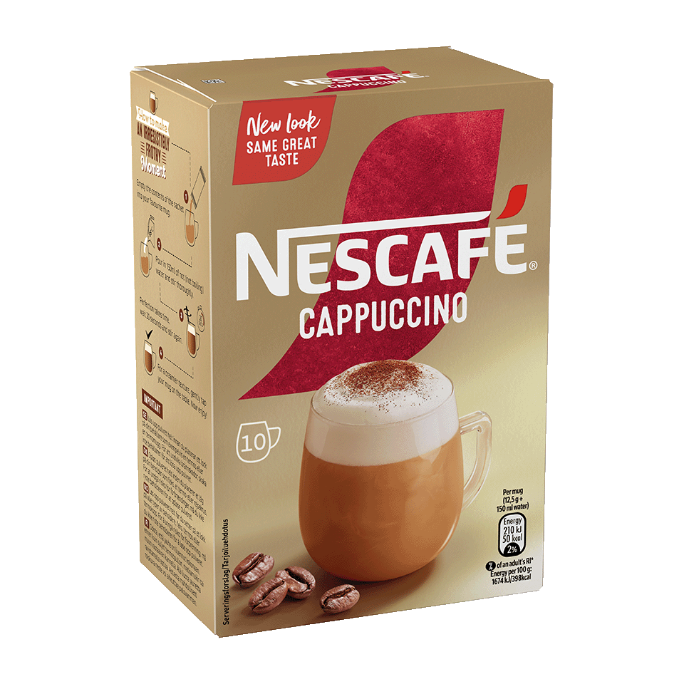 Nescafé Gold Cappuccino - side