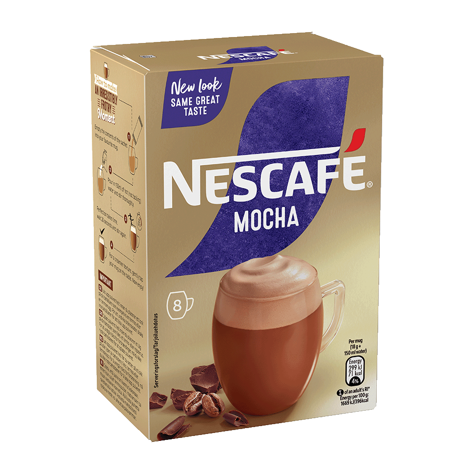 Nescafé Gold Mocha side