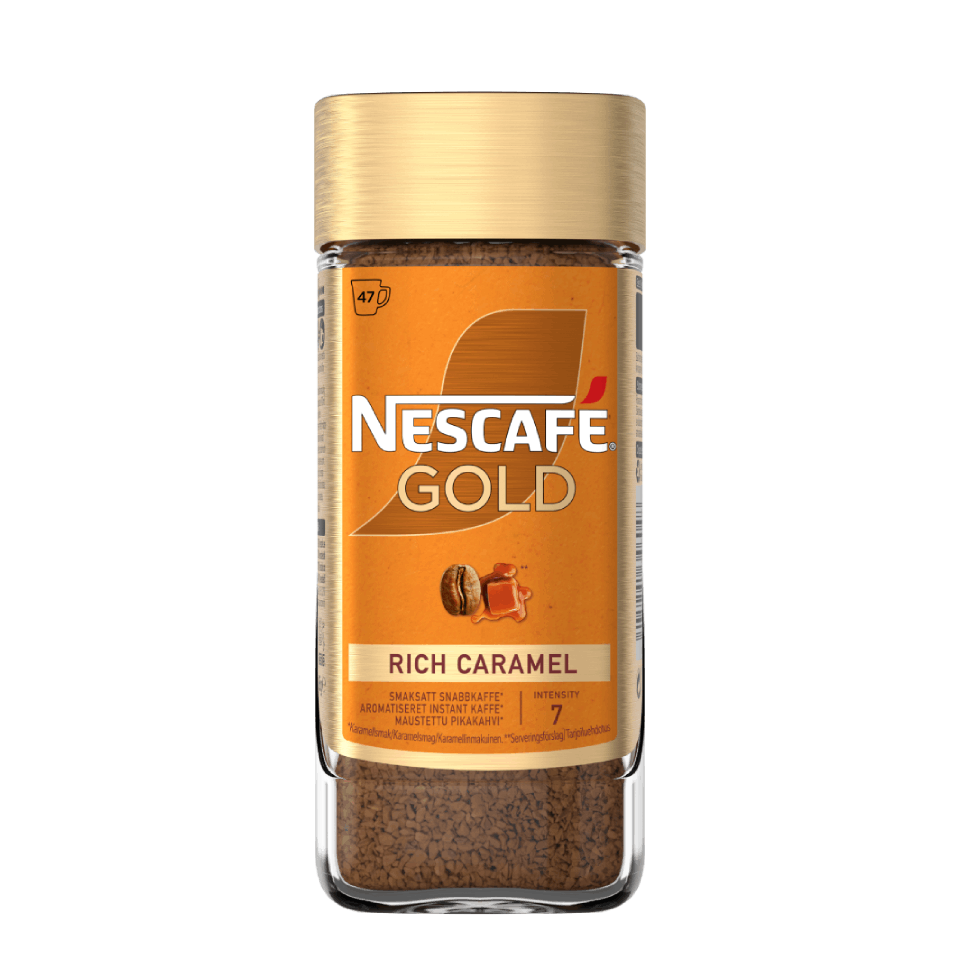 Nescafé Gold Rich Caramel glas