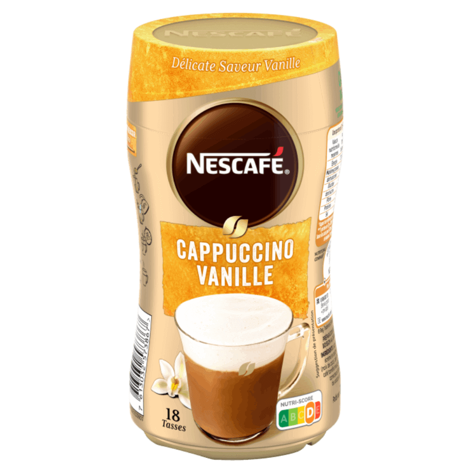 Café Soluble Cappuccino Vanille NESCAFE