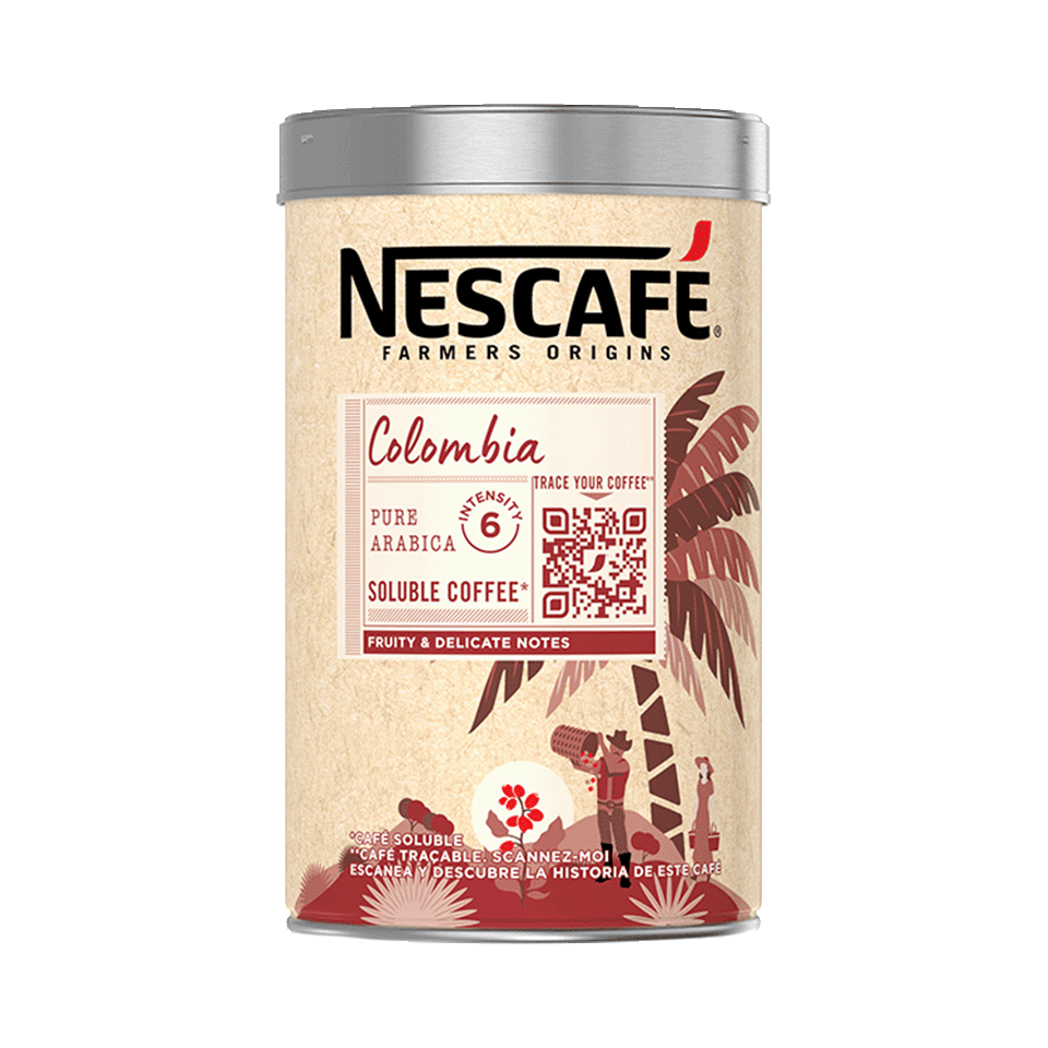 Café Instantané NESCAFÉ® Farmers Origins Colombia