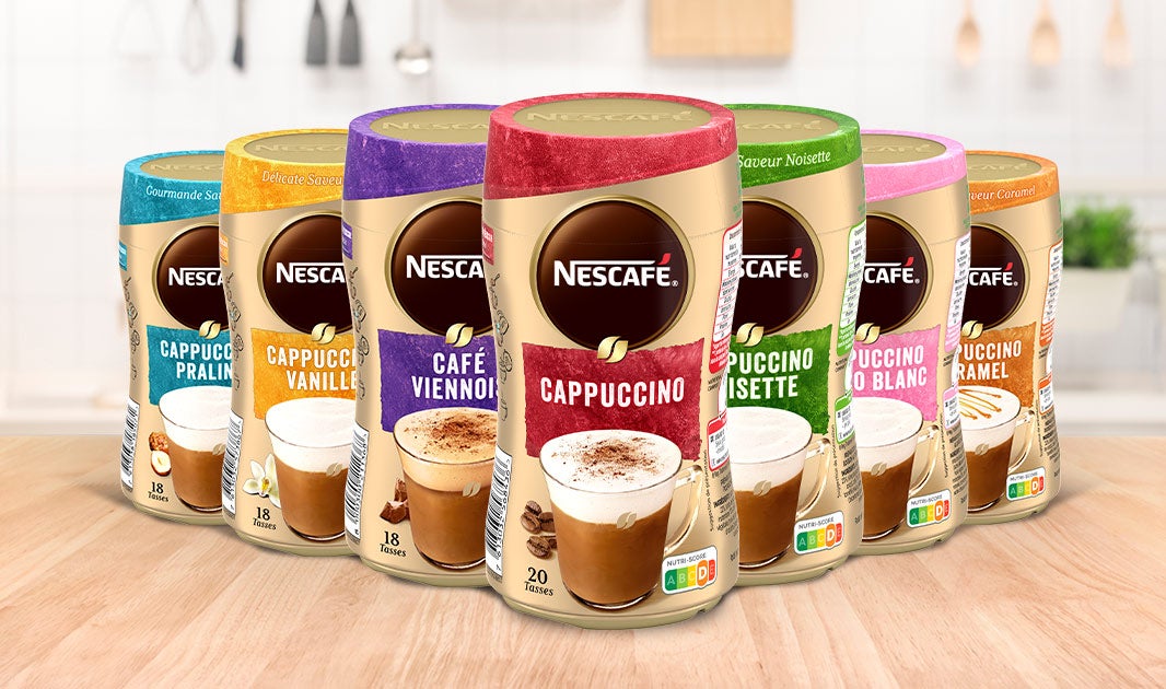 Cappuccino Noisette Latté Vanille Nescafé 310 g
