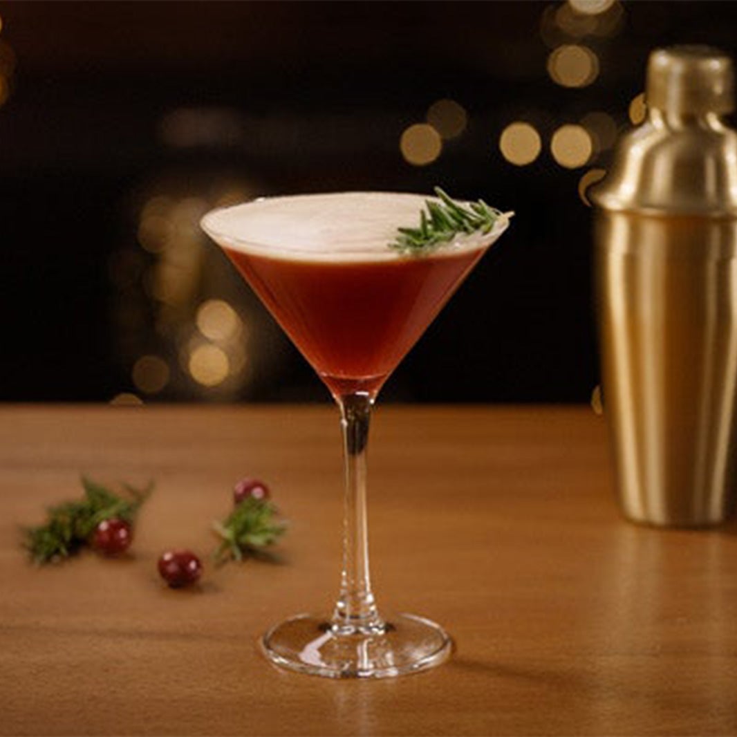 Recette du NESCAFE(r) Winter Berry Cosmo 