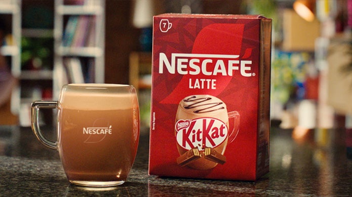 nescafé kit kat latte