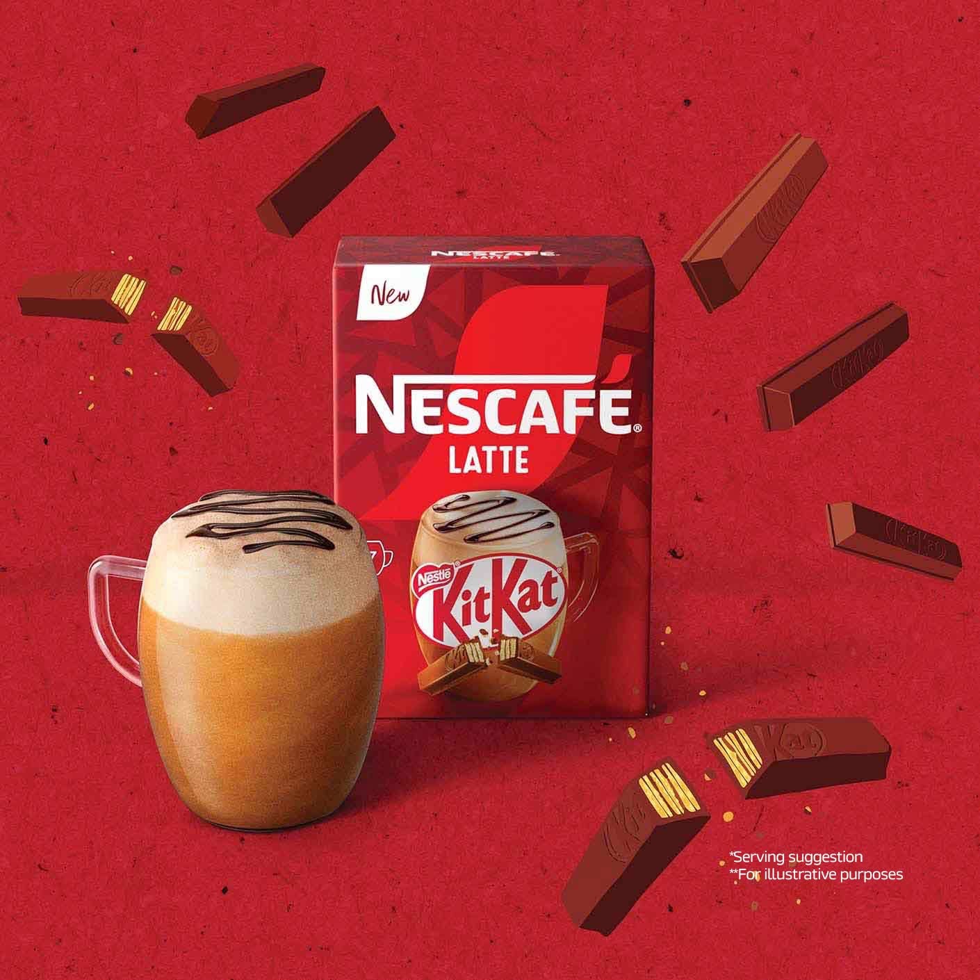 nescafé kit kat latte