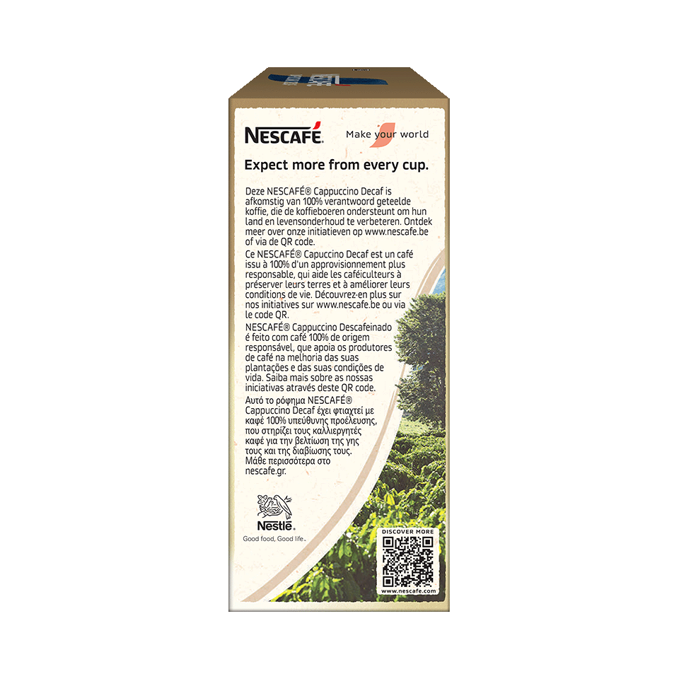 NESCAFÉ® GOLD Cappuccino Decaf 