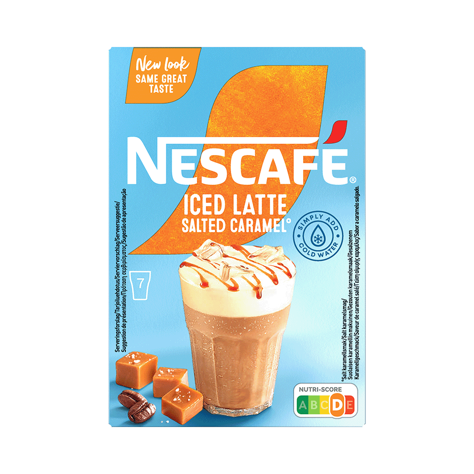 NESCAFÉ® GOLD Iced Salted Caramel Latte