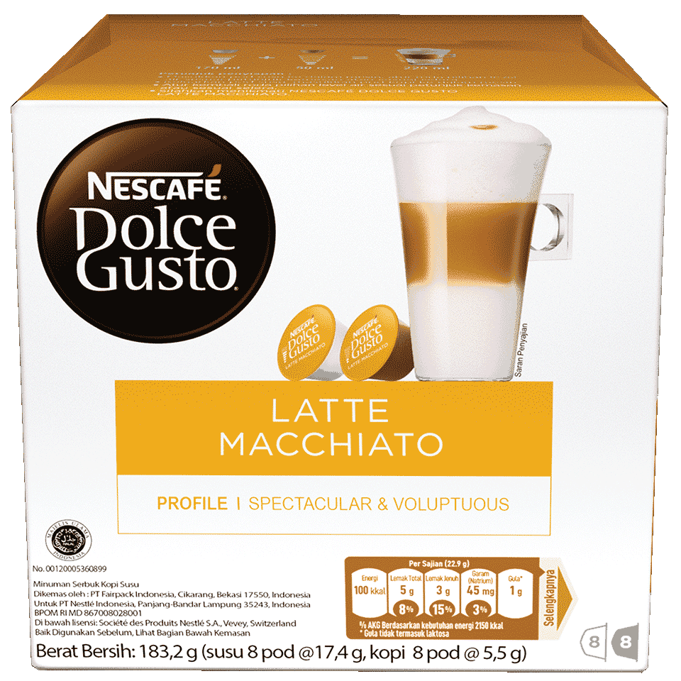 Dolce Gusto Latte Macchiato Pods