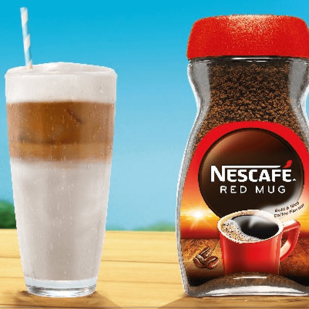 Iced latte macchiatto