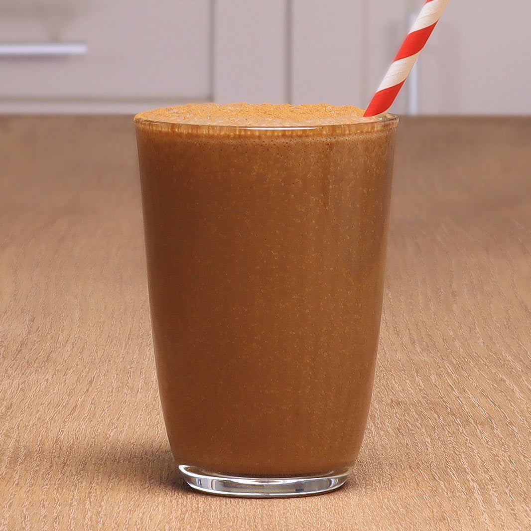 Receta milkshake de café y banana