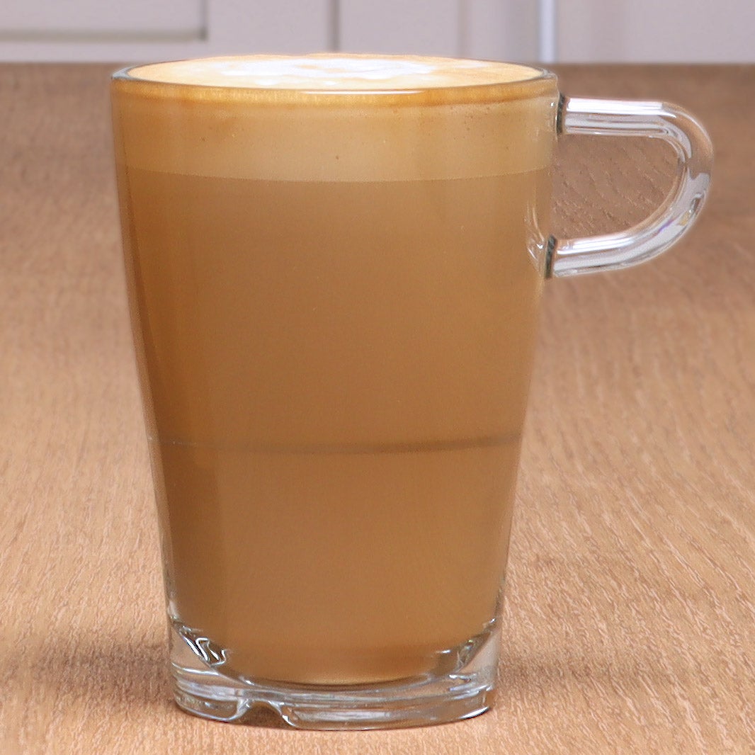 Receta latte de avellanas