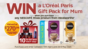 WIN a L'Oréal Paris Gift Pack for Mum!