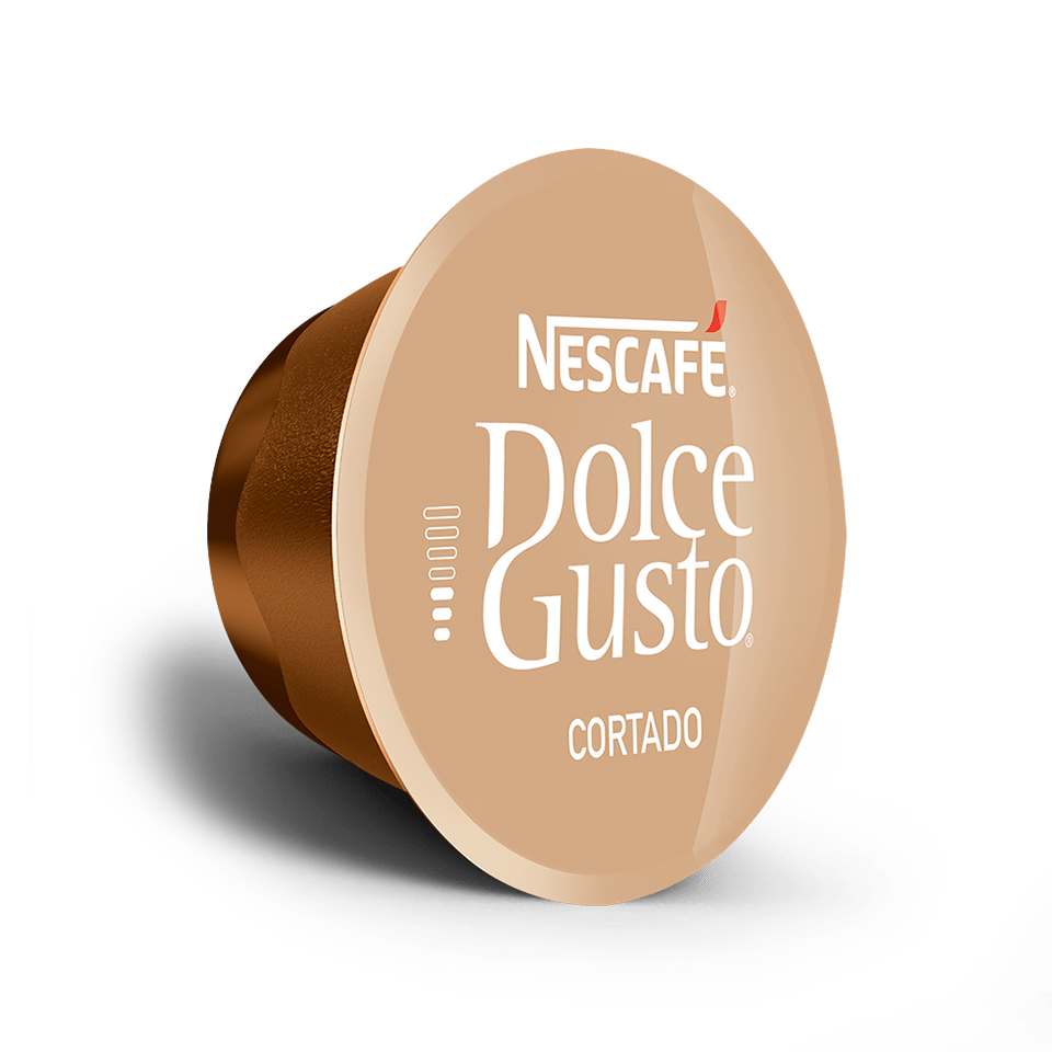 Cápsulas Cortado Espresso Macchiato Nescafé Dolce Gusto