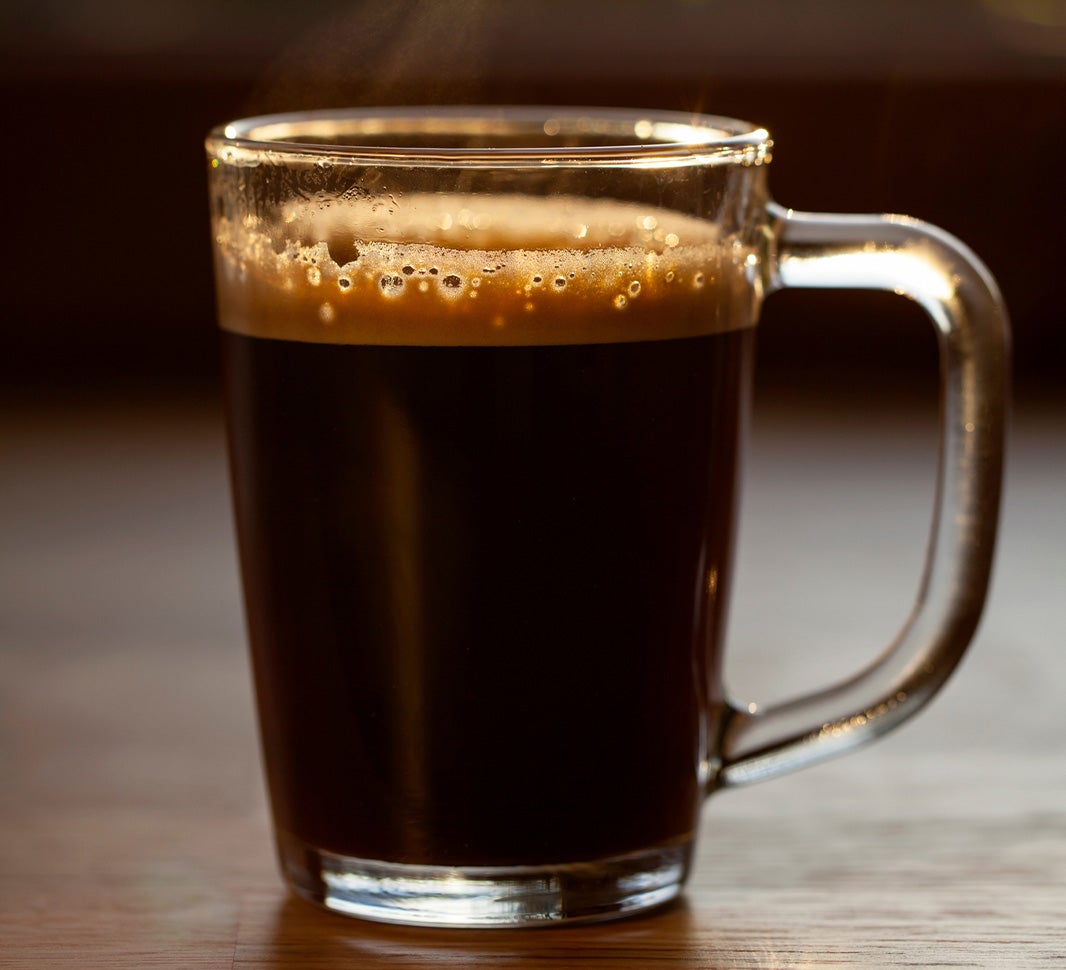 long black coffee taste