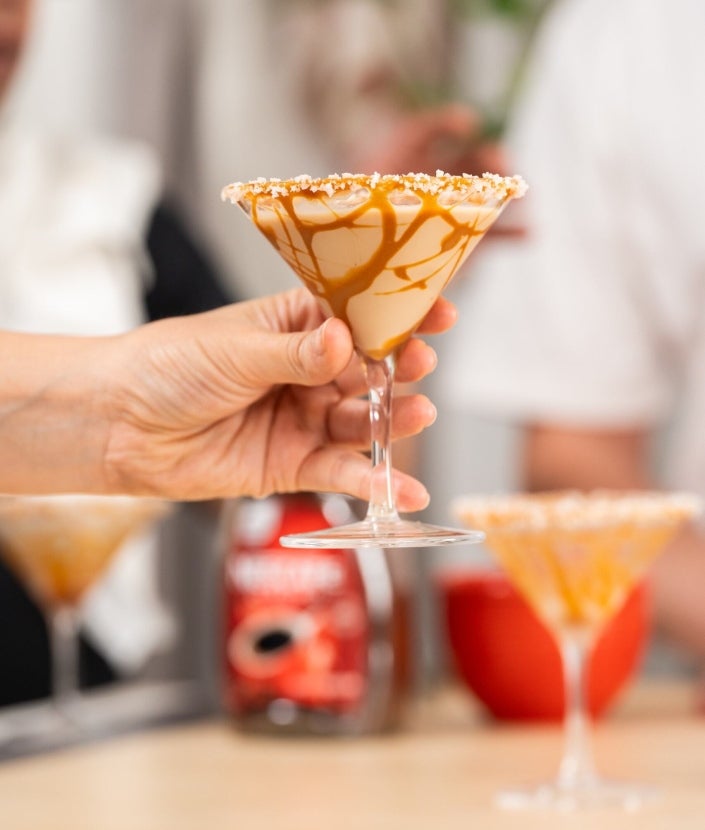 Salted Caramel Martini - paso 4