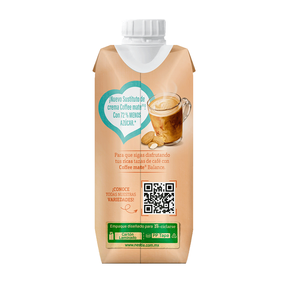 NESTLÉ® COFFEE MATE® Líquido hecho a base de almendra