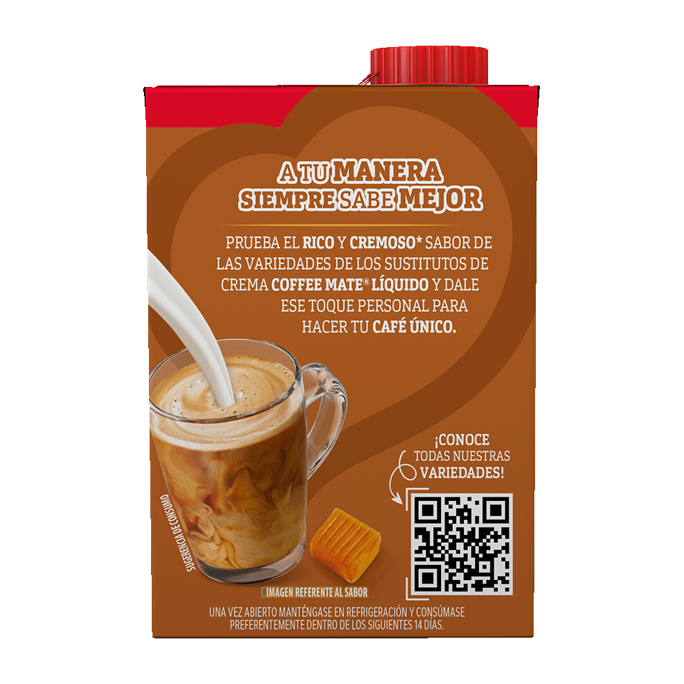 Imagen de producto Coffee mate líquido Caramelo