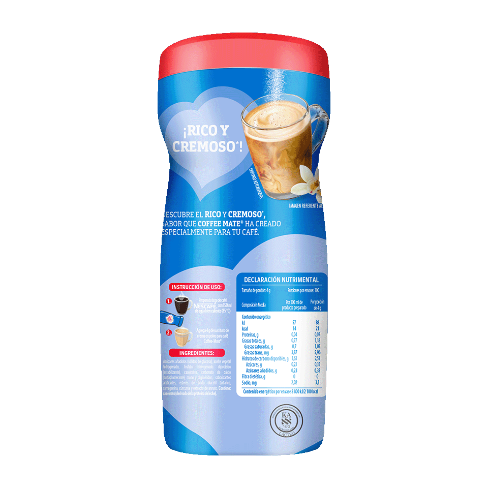 NESTLÉ® COFFEE MATE® Polvo Vainilla