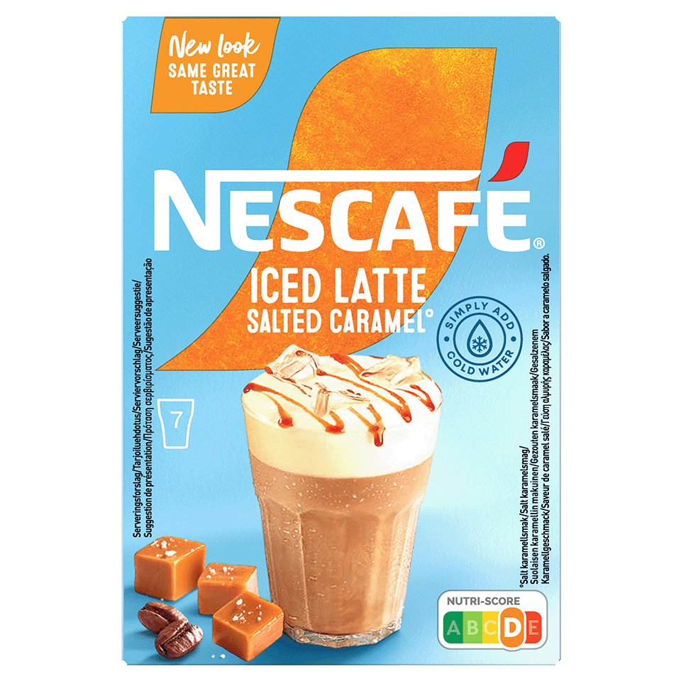 NESCAFÉ GOLD Ice Salted Caramel Latte front