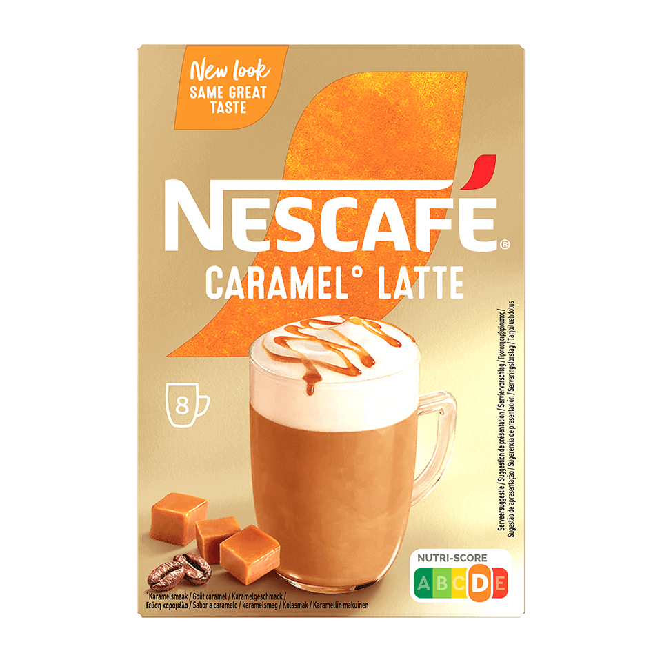 NESCAFÉ GOLD Caramel Latte front