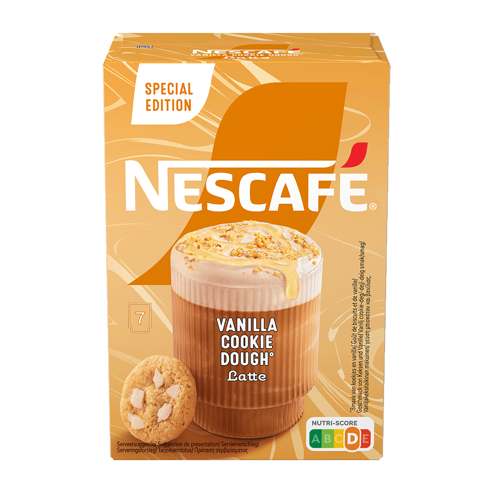 nescafe desset edition vanilla cookie dough latte