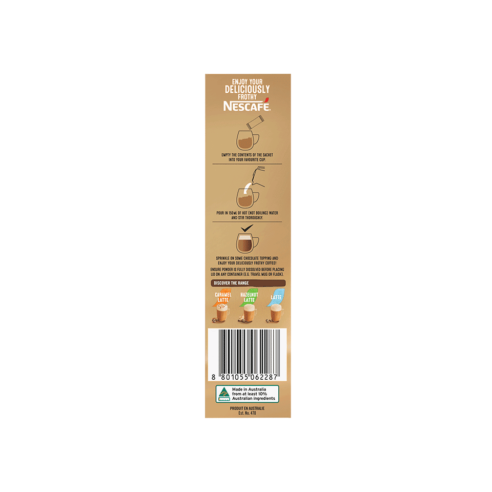 NESCAFÉ® Skim Cappuccino sachets