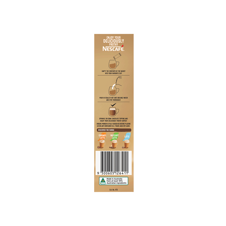  NESCAFÉ® Decaf Cappuccino sachets