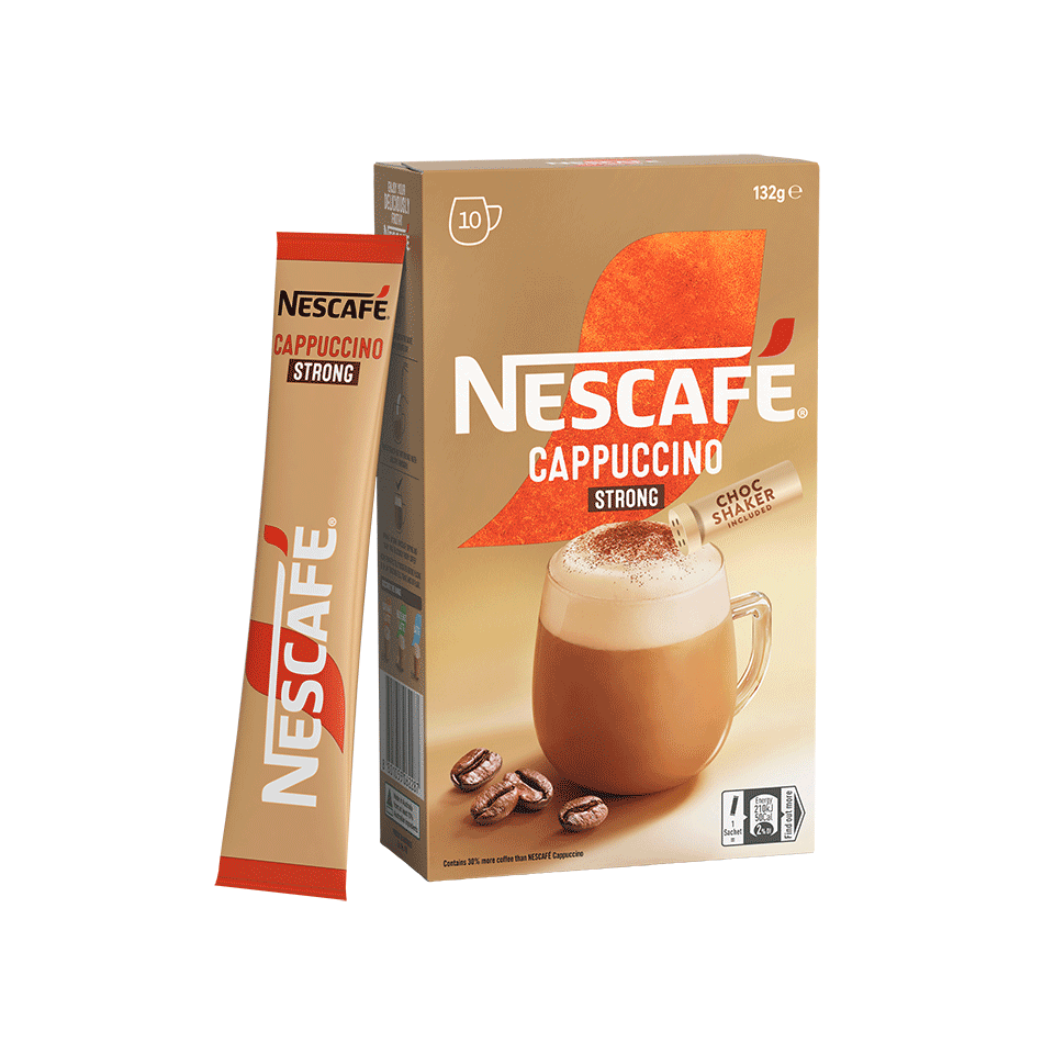 NESCAFÉ® Strong Cappuccino sachets