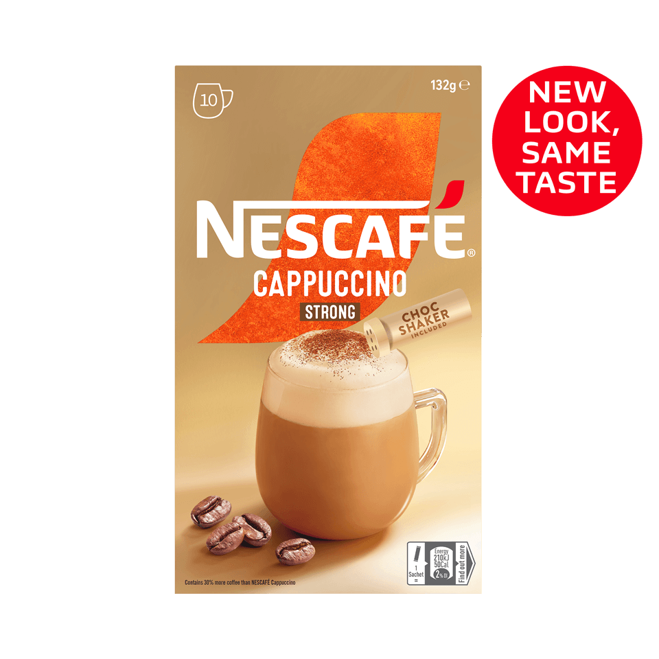 NESCAFÉ® Strong Cappuccino sachets