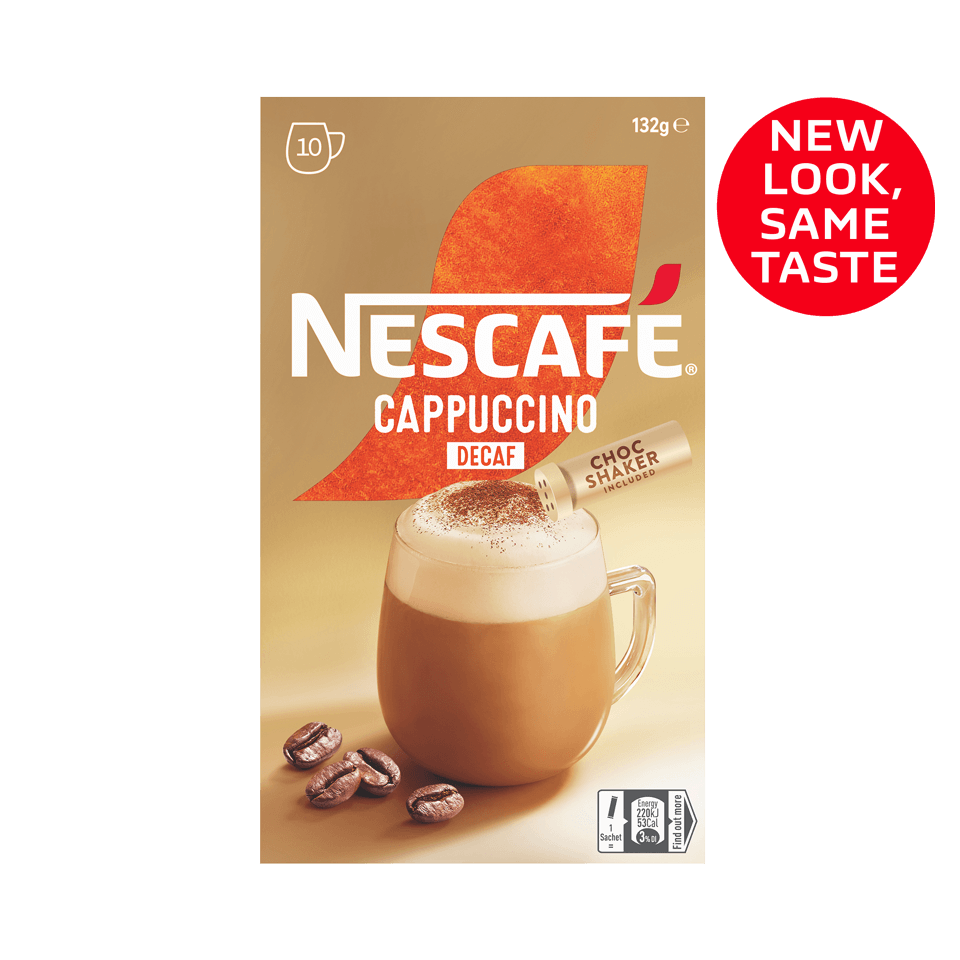  NESCAFÉ® Decaf Cappuccino sachets