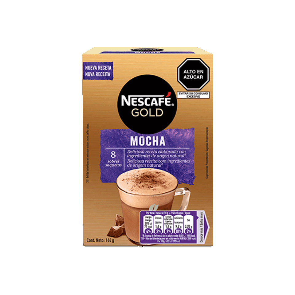 NESCAFÉ® Gold Cappuccino Mocha Café en Sobre