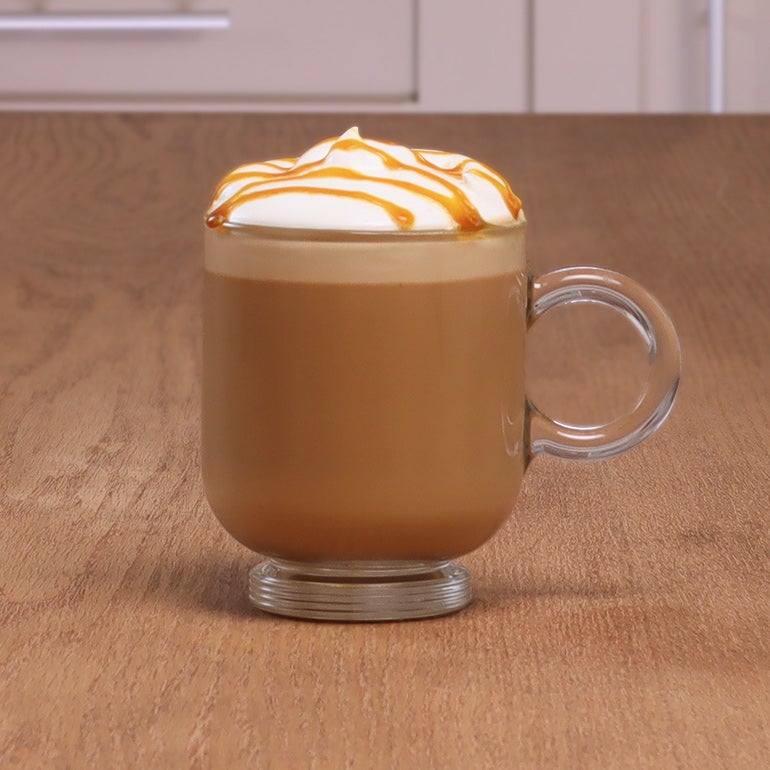 Receta latte caramelo con sal