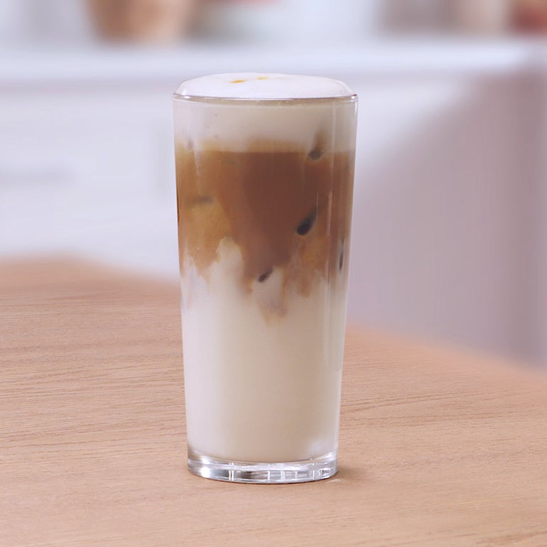 Receta Latte Helado de Caramel Macchiato